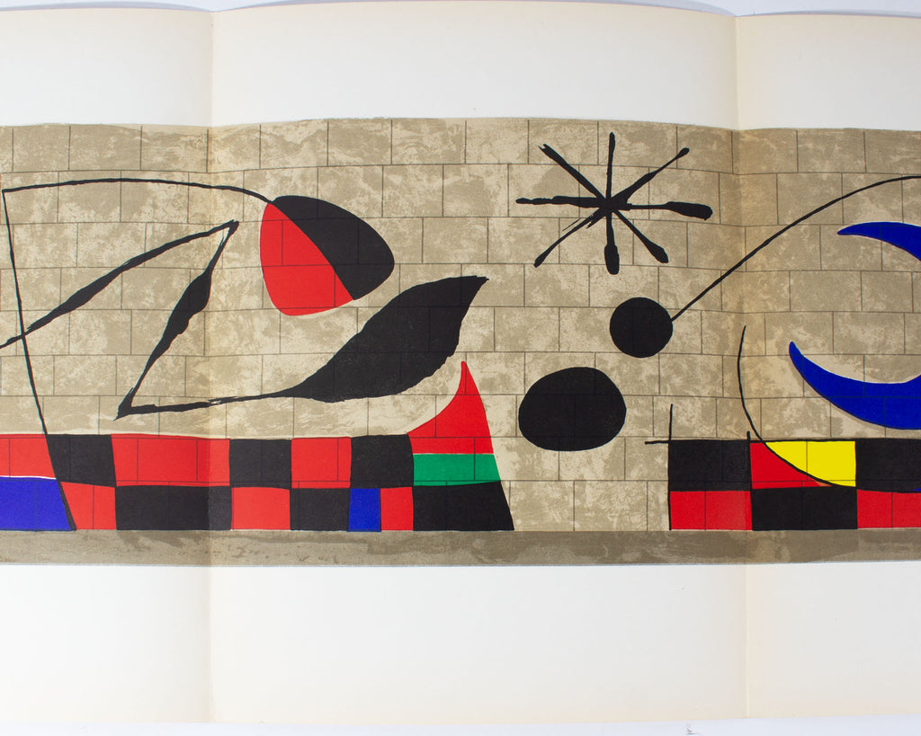 Joan Miró 1958 “Mur de la Lune” Lithograph from “Derriere le Miroir”