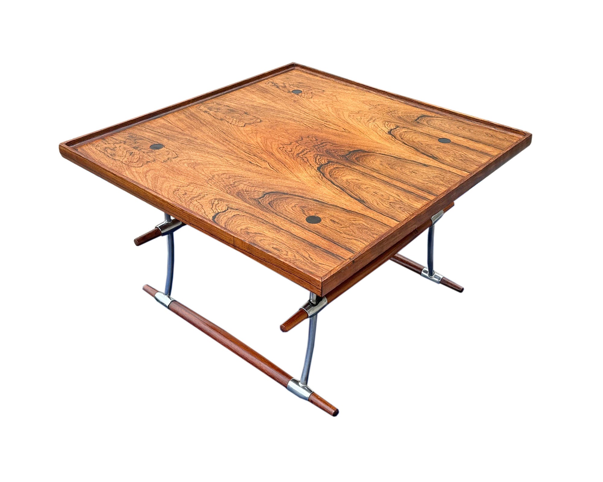 stokke table Jens Quistgaard Stokke Rosewood Coffee Table – Sheafer + King Modern