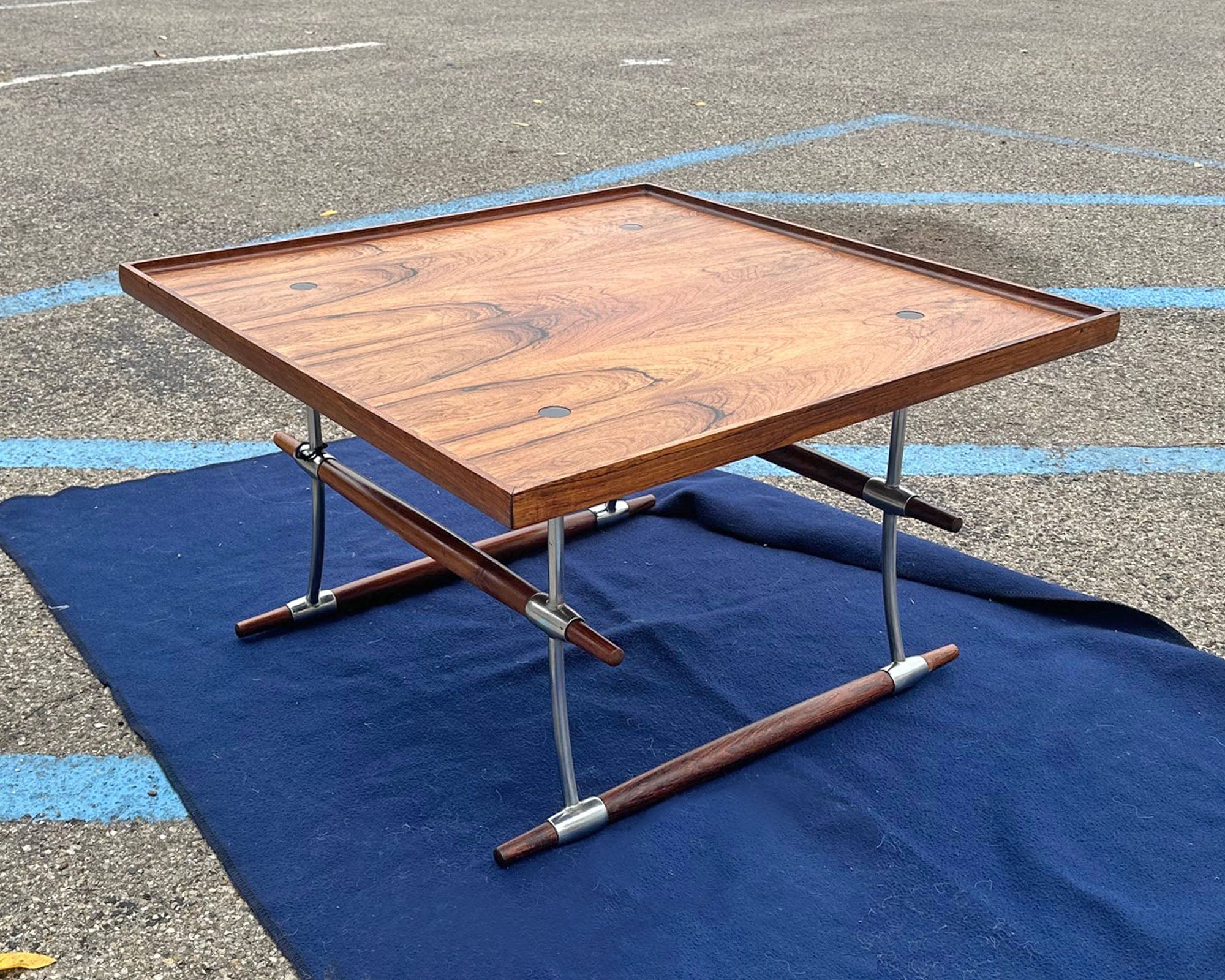 stokke coffee Jens Quistgaard Stokke Rosewood Coffee Table – Sheafer + King Modern
