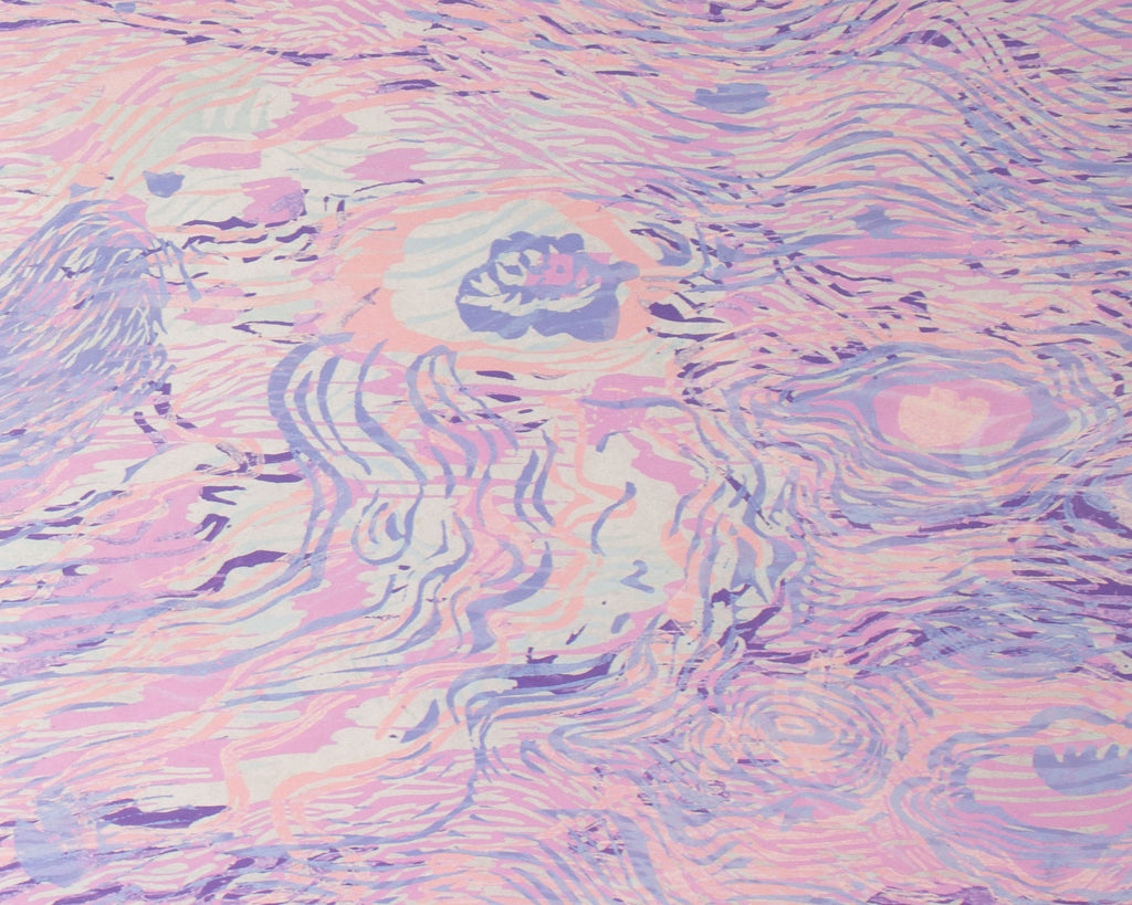 Linda Young Signed “Water Lilies” Limited Edition Woodblock Print