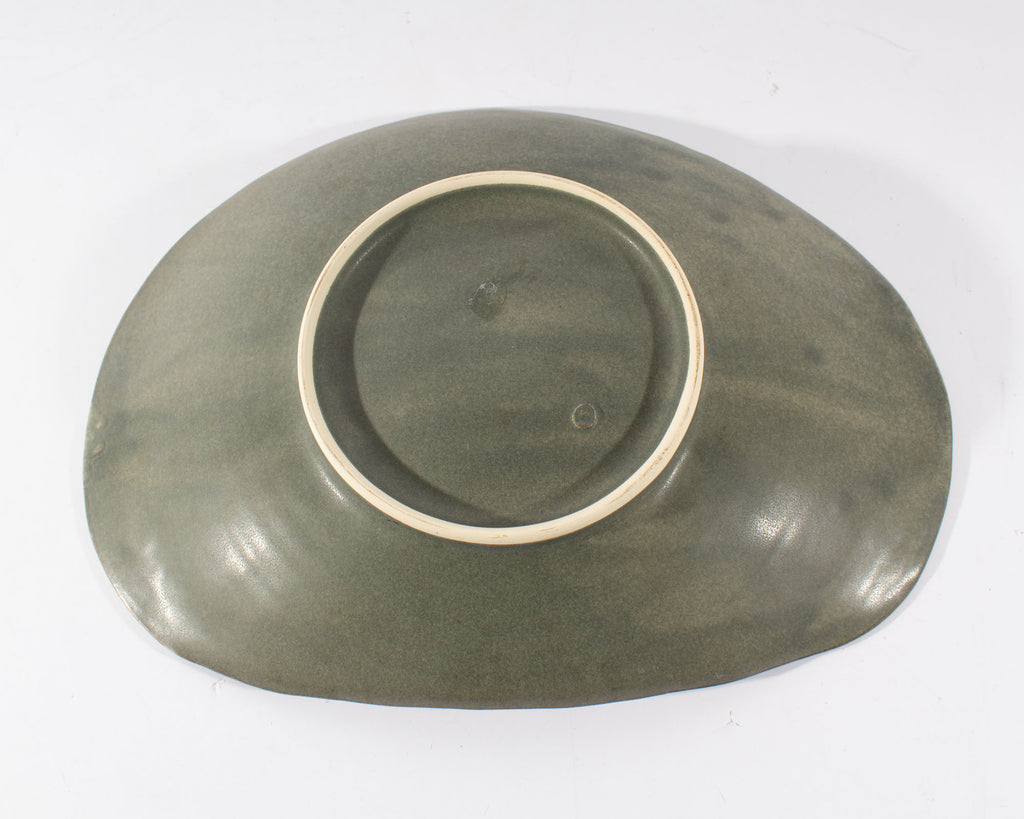 Reiko Miyagi Studio Pottery Bowl with Fish