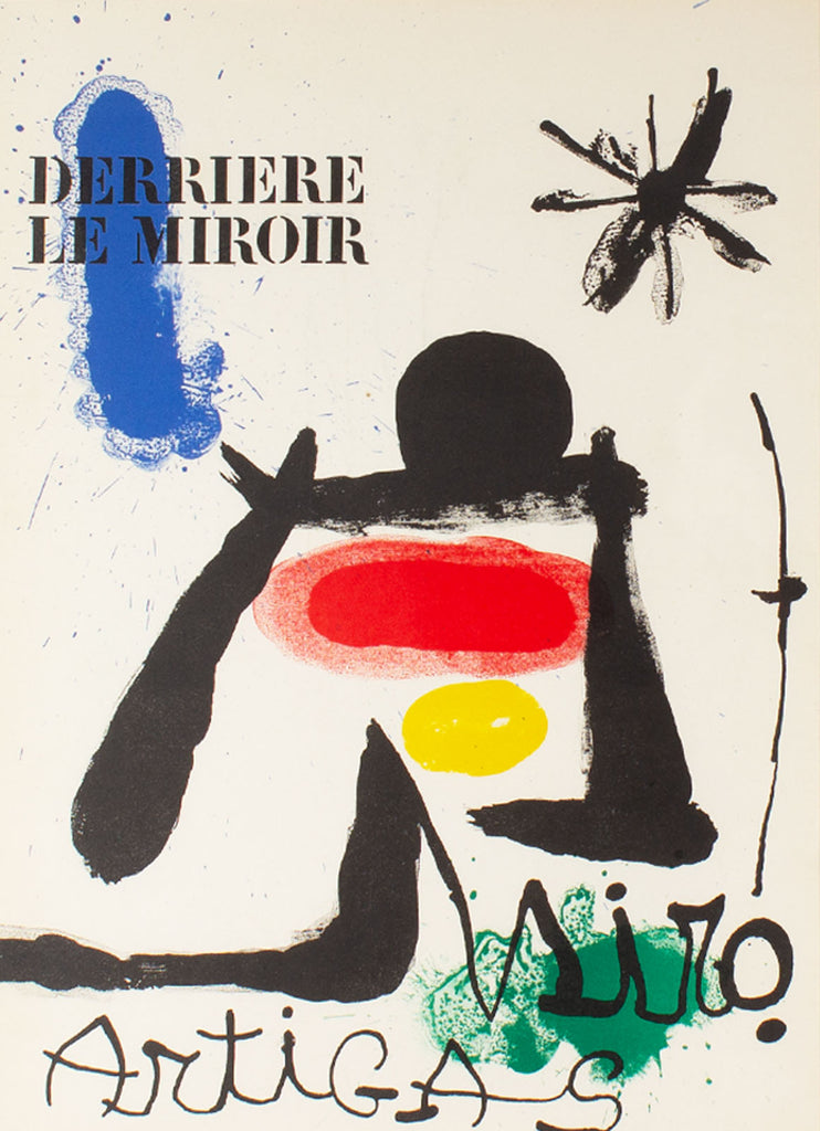 Joan Miró 1963 Lithograph from “Derriere le Miroir,” No. 139/140