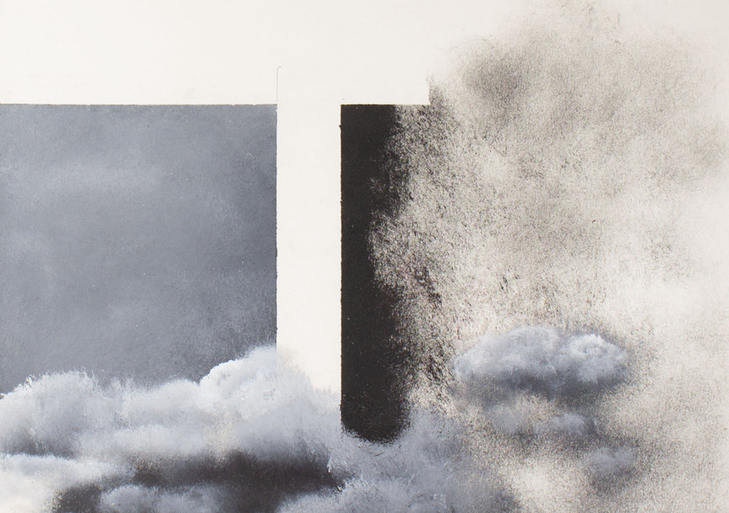 Anthony Louis Popcheff Oil Painting of Clouds