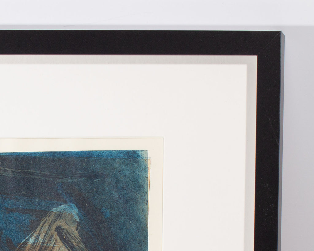 Robert C. Ray 1974 “Hodaka” Abstract Aquatint Print
