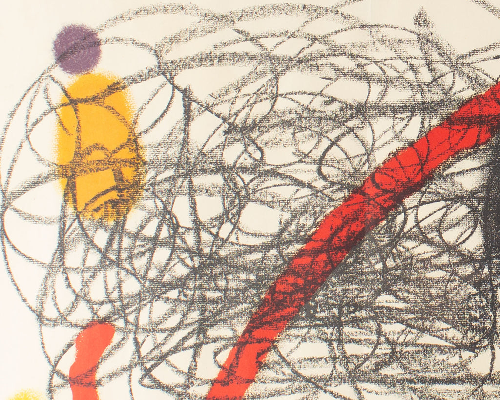 Joan Miró 1961 Lithograph from “Derriere le Miroir,” No. 125/126