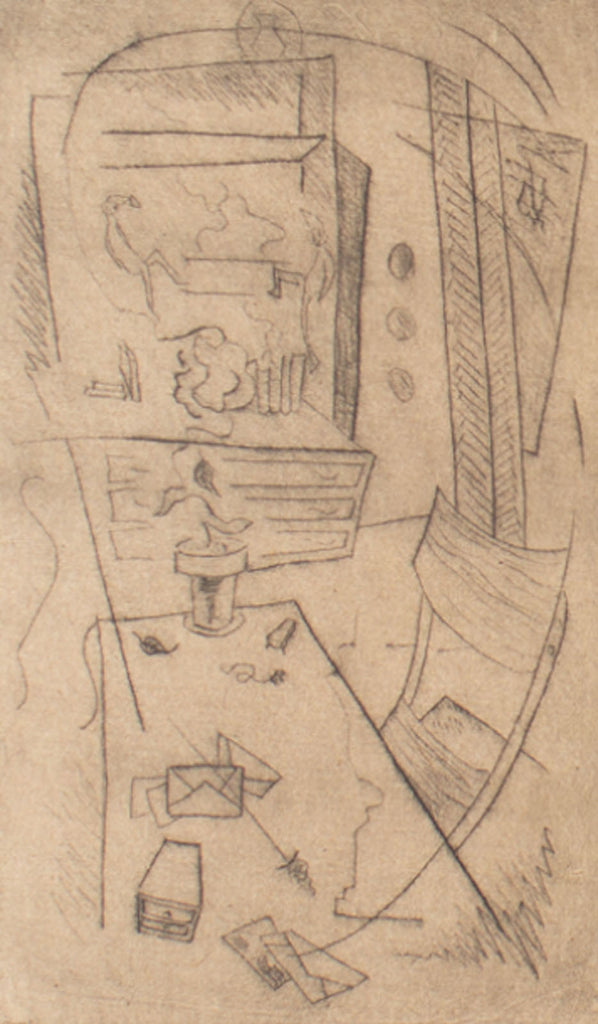 Robert C. Ray Abstract Etching of an Interior