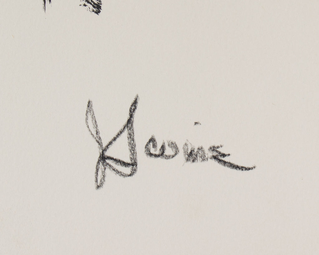 Jack Levine Signed “Art Lover” Artist’s Proof Lithograph
