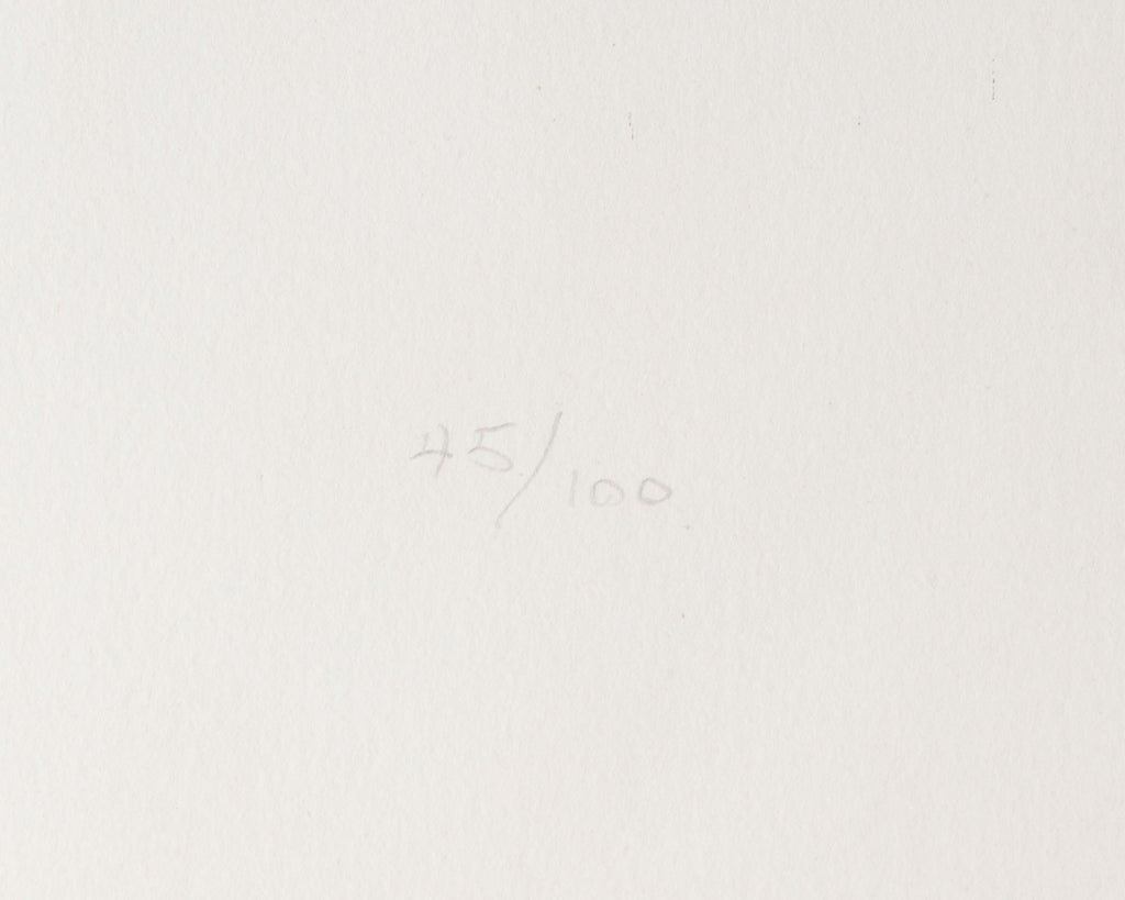 Jack Levine Signed “Brechtiana” Limited Edition Lithograph