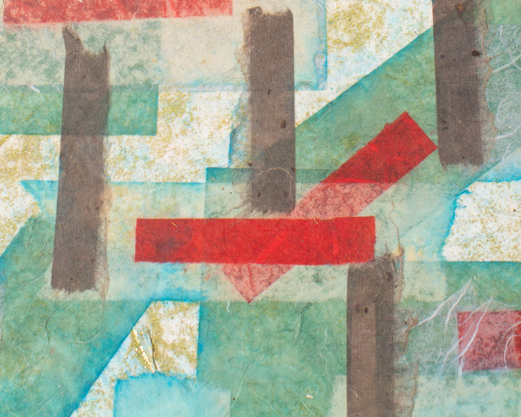 Anthony Louis Popcheff 1990s “Seven Red Rules” Collage