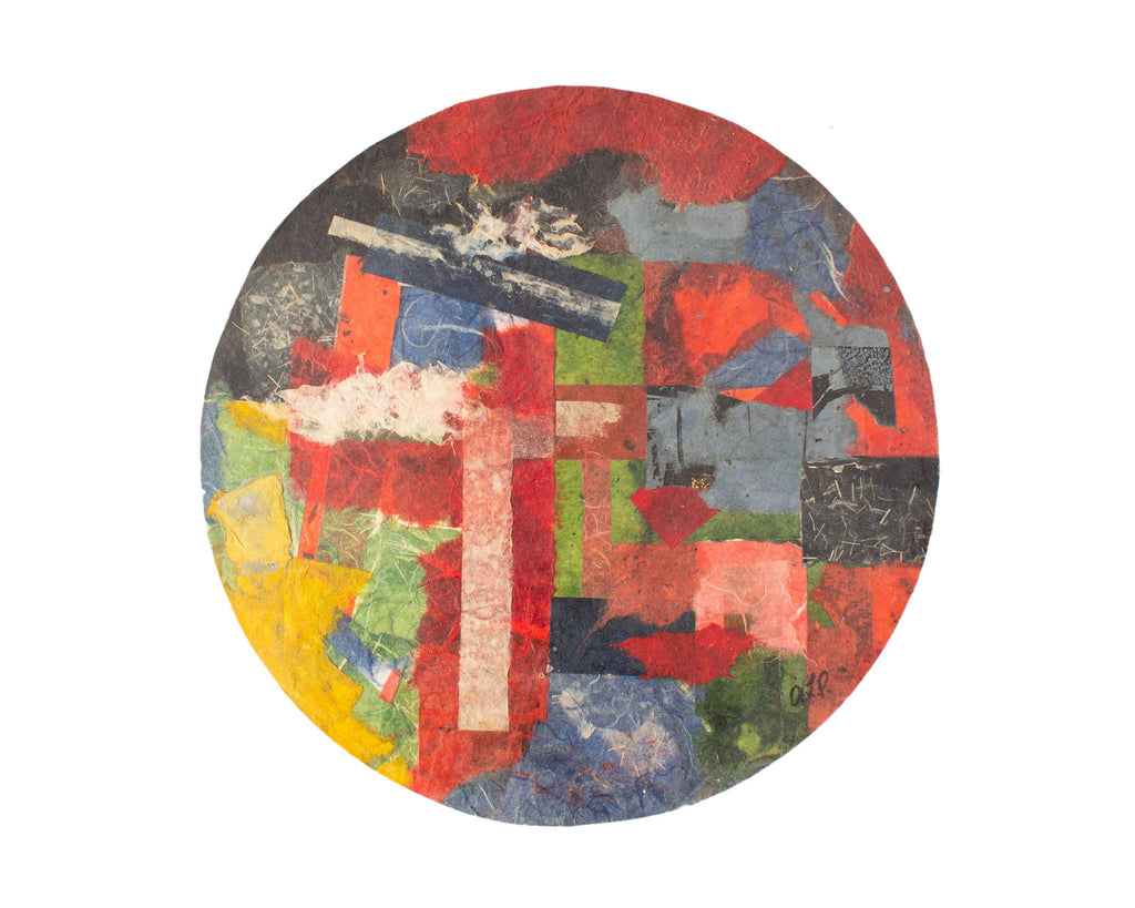 Anthony Louis Popcheff 1990s “Around a Red Sky” Collage