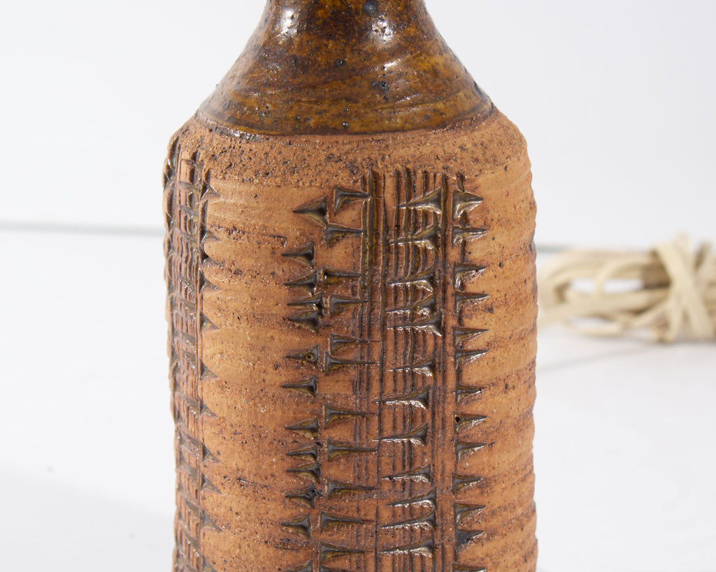 Tue Poulsen Danish Stoneware Ceramic Table Lamp