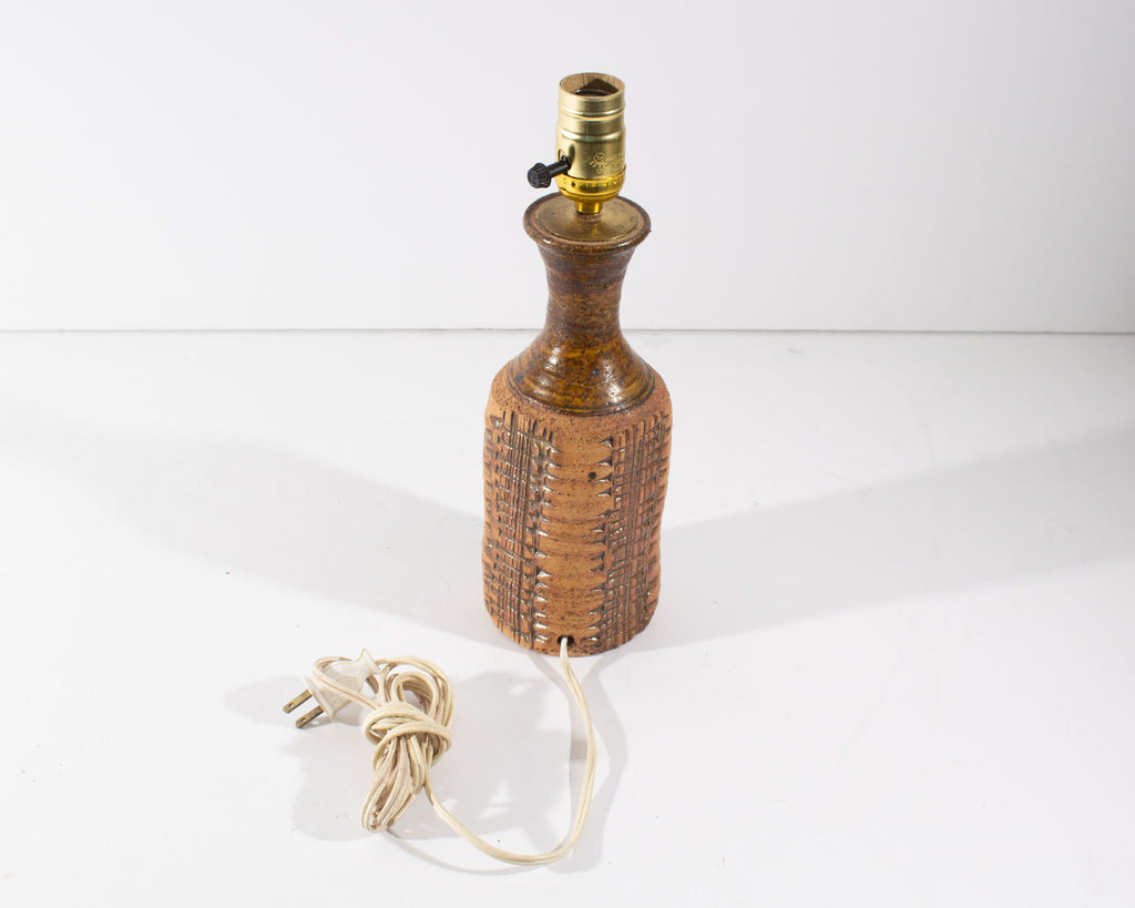 Tue Poulsen Danish Stoneware Ceramic Table Lamp