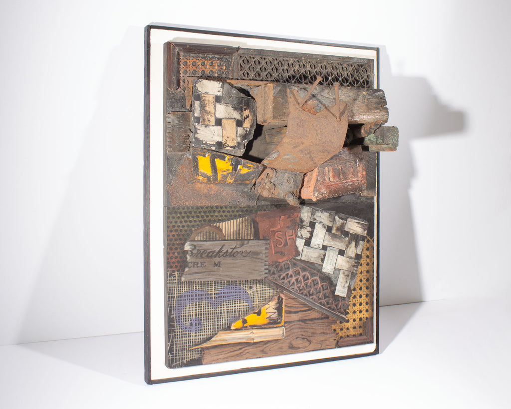 James Spencer Russell 1960 Mixed Media Wall Assemblage