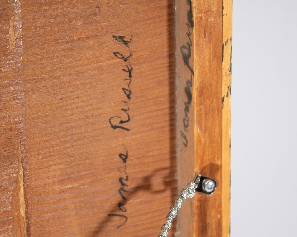 James Spencer Russell 1960 Mixed Media Wall Assemblage