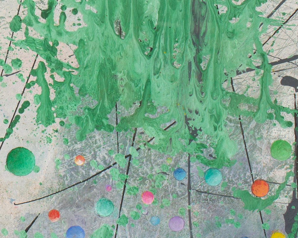 Anthony Louis Popcheff 1989 “Happy Jack” Oil on Canvas Painting