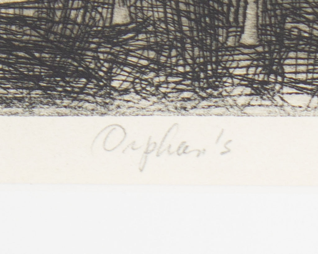 Peter Paone “Orphan’s” Etching