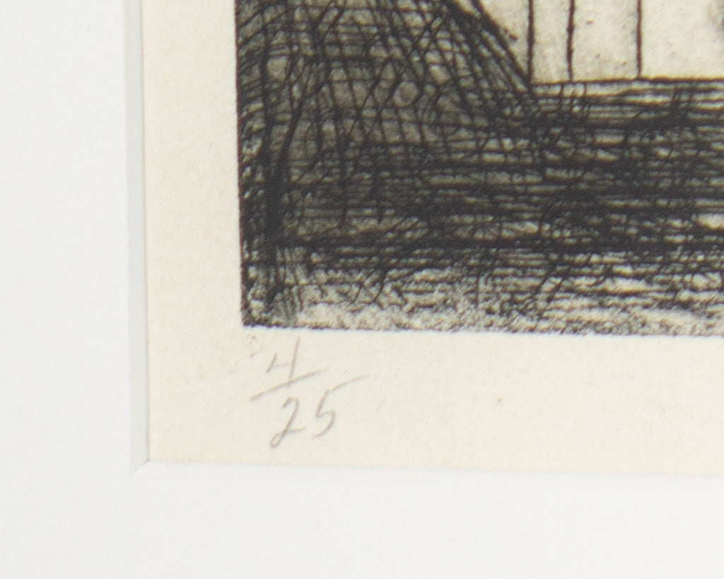 Peter Paone “Orphan’s” Etching