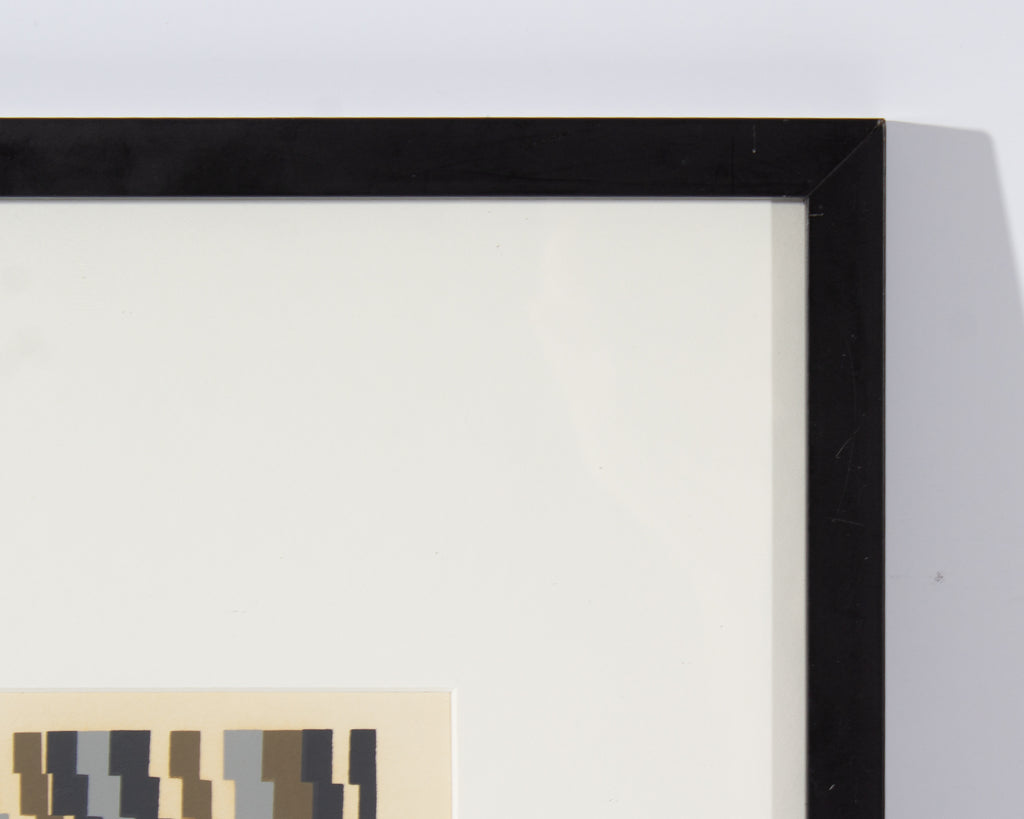 Judith Simonian Signed Abstract Serigraph