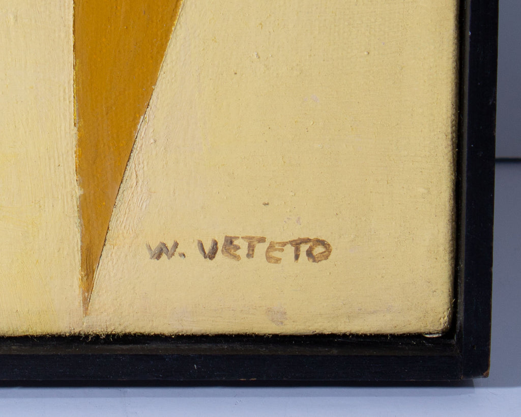 Wilma Veteto Abstract Oil on Canvas Painting