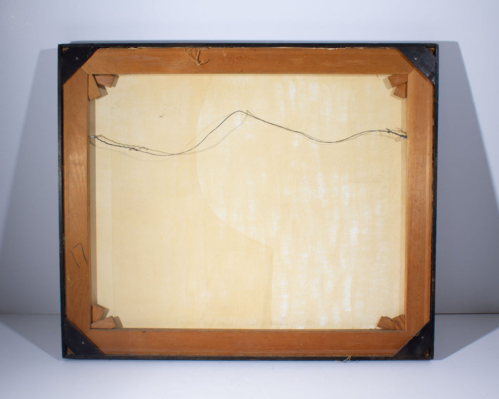 Wilma Veteto Abstract Oil on Canvas Painting