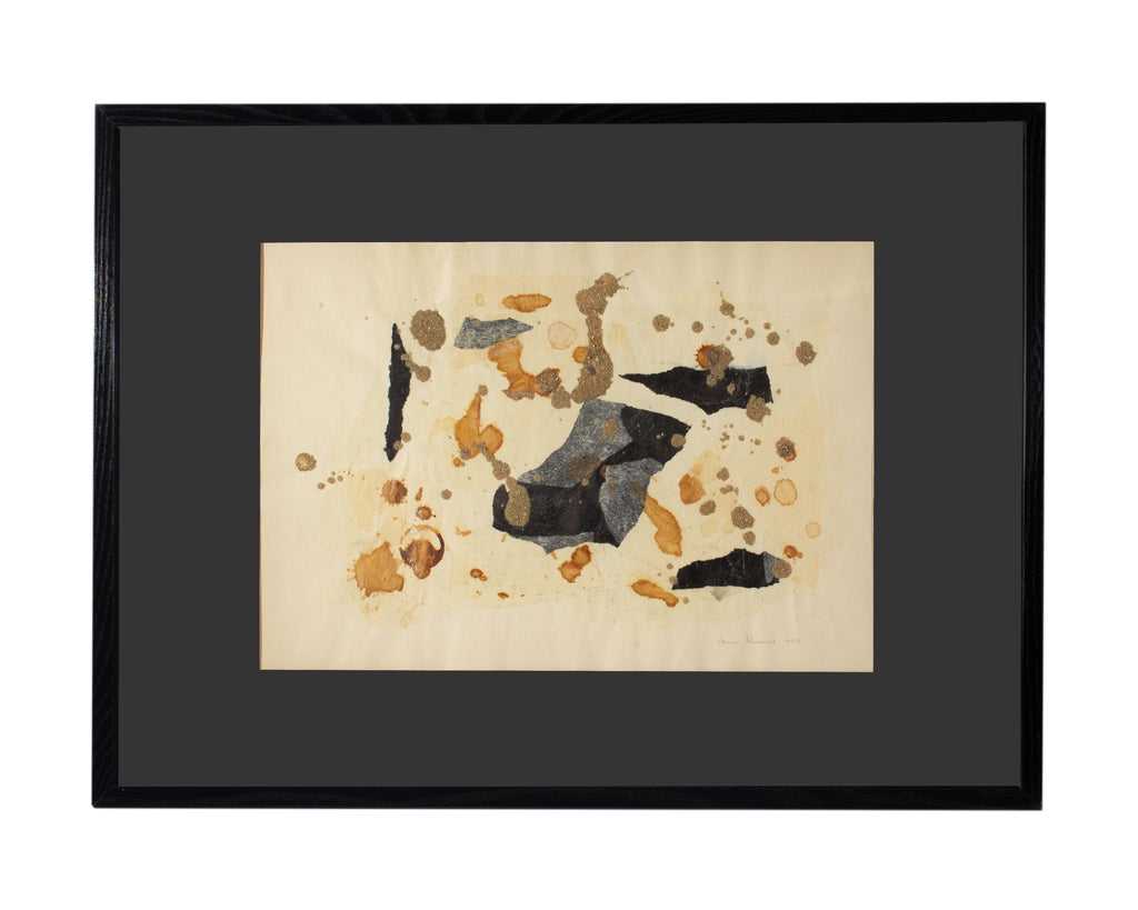 James Spencer Russell 1958 Mixed Media Collage