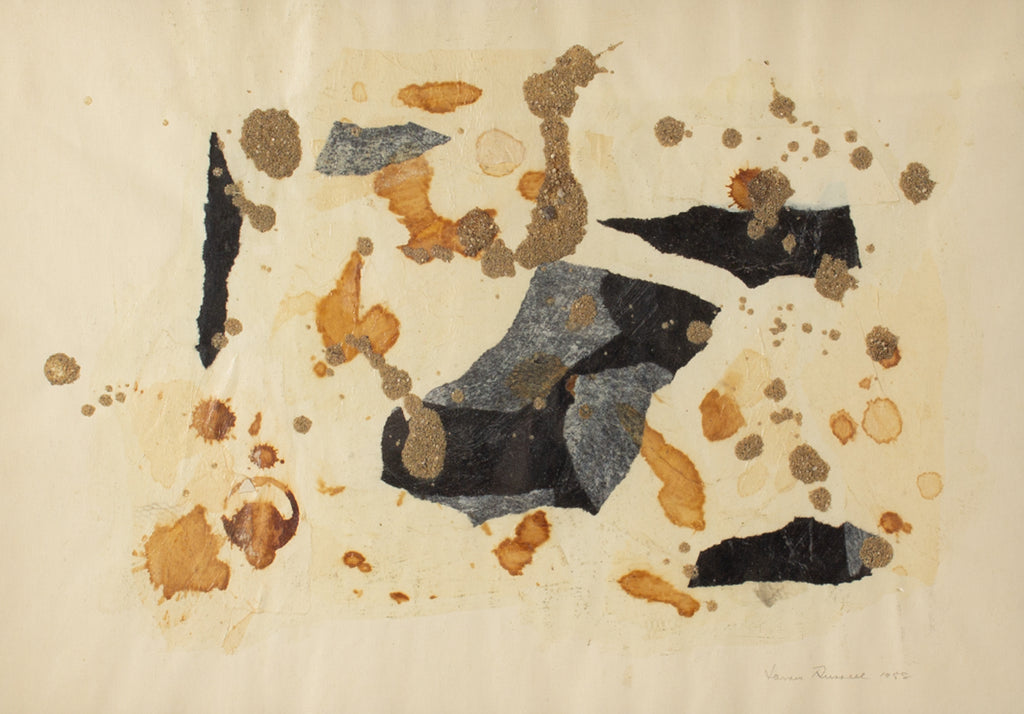 James Spencer Russell 1958 Mixed Media Collage