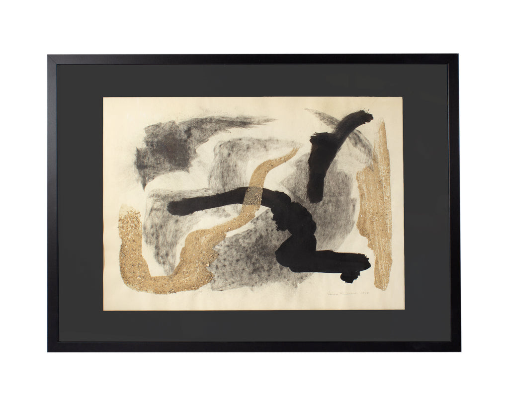 James Spencer Russell 1958 Mixed Media on Paper