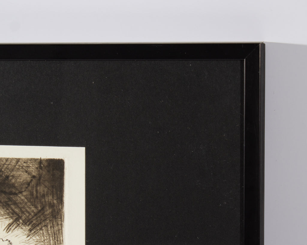 Jack Levine 1968 “Boudoir” Etching