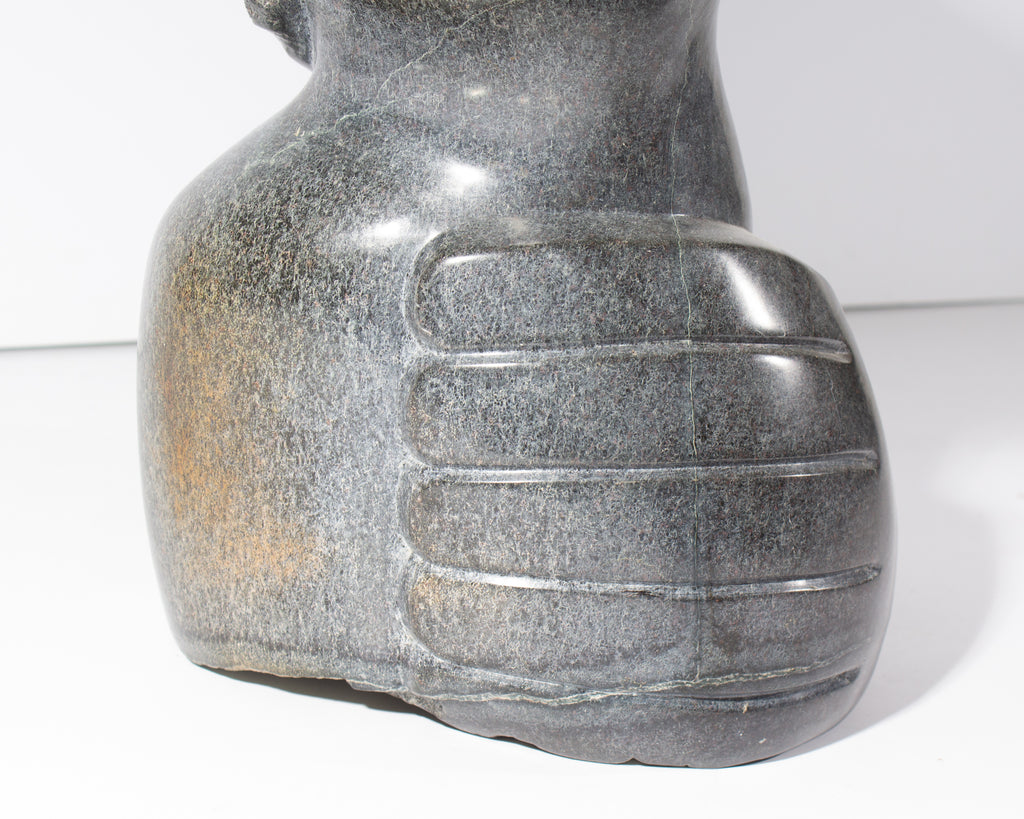 Moses Masaya Stone Bust Sculpture