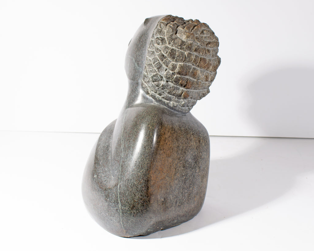 Moses Masaya Stone Bust Sculpture