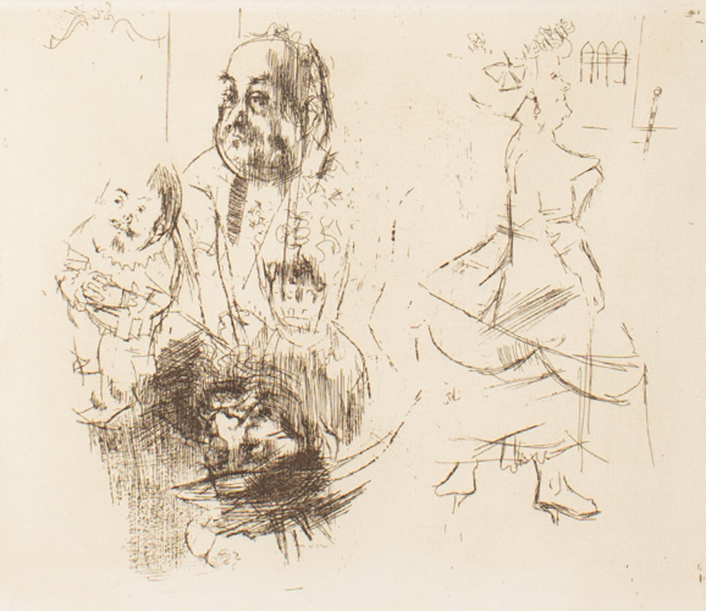 Jack Levine Limited Edition Etching