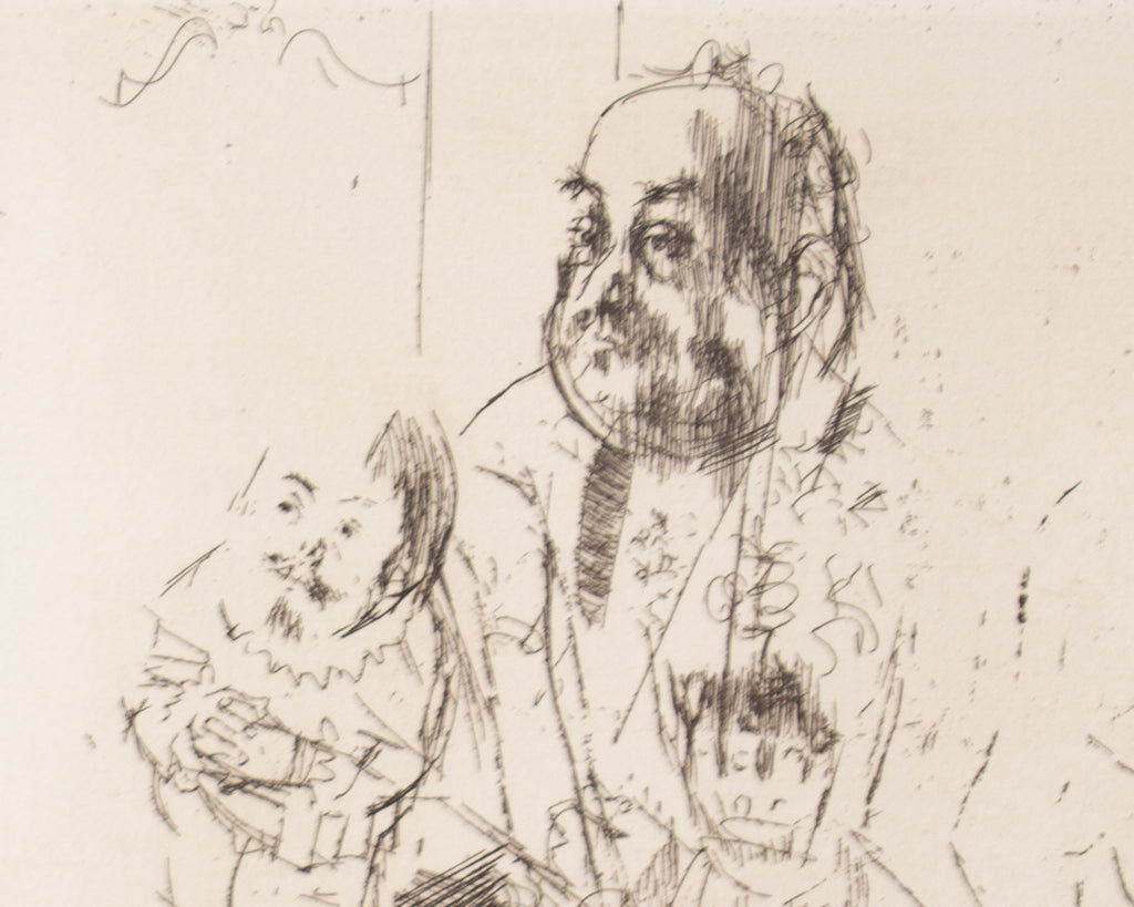Jack Levine Limited Edition Etching