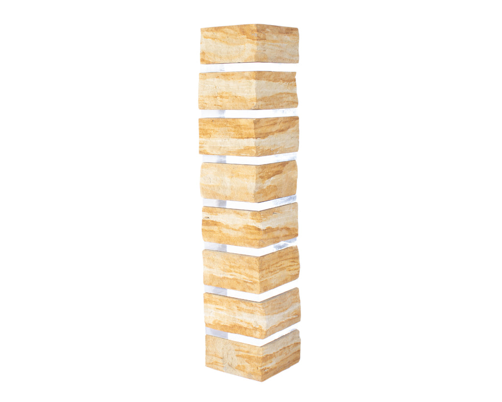 Anna Lee Chalos-McAleese Sandstone and Acrylic Sculpture