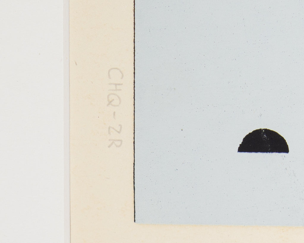 Thomas Strong 1968 “CHQ-2R” Serigraph Print