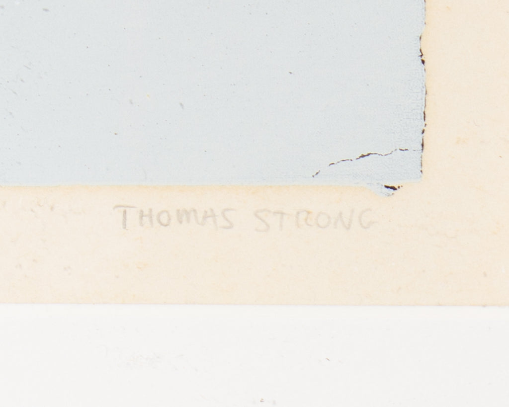 Thomas Strong 1968 “CHQ-2R” Serigraph Print