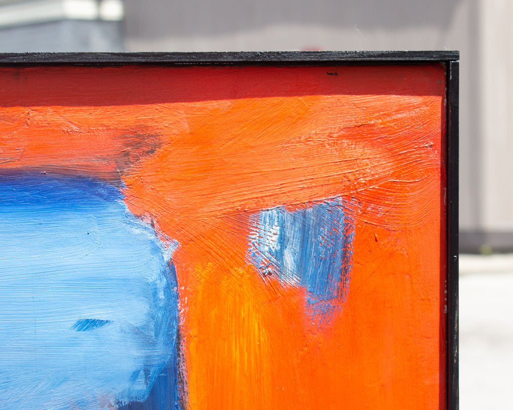Darrell L. Anderson Abstract Oil on Canvas Diptych Painting