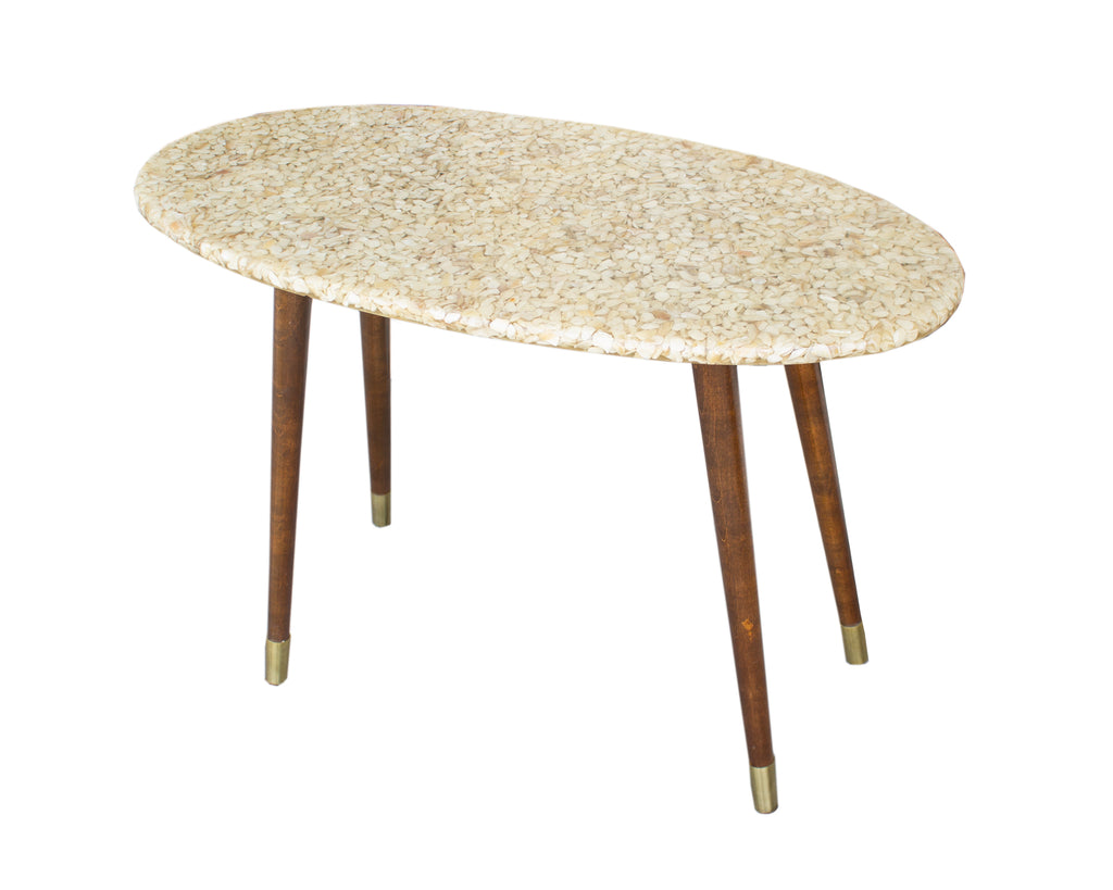 Arturo Pani Style Mid-Century Oval Table