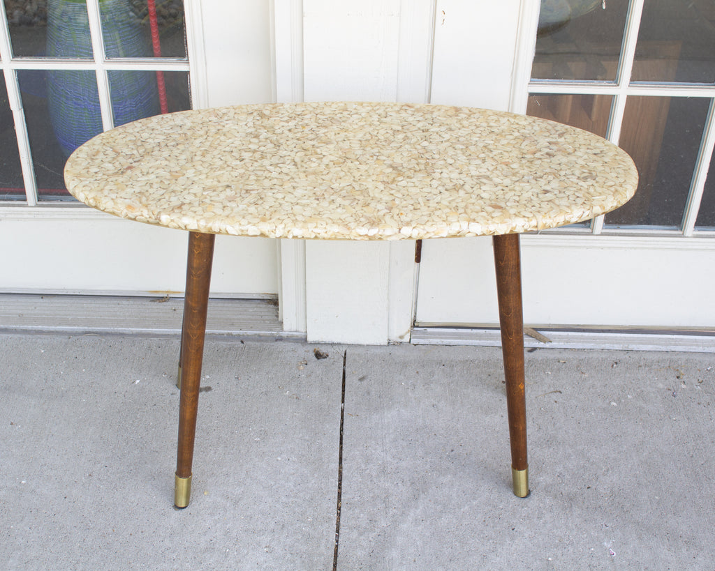 Arturo Pani Style Mid-Century Oval Table