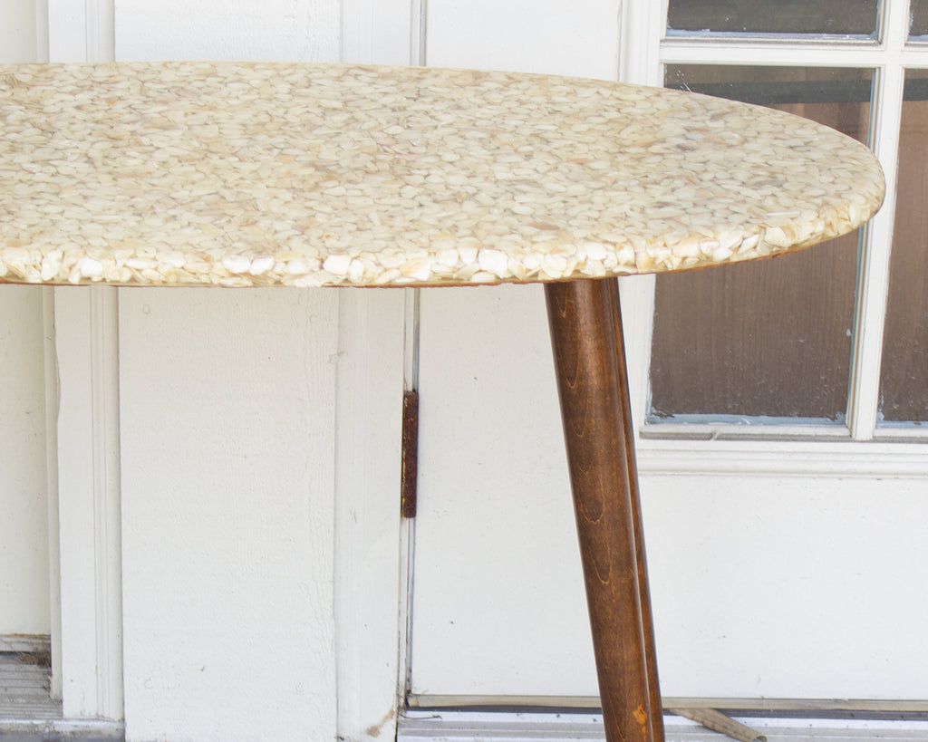 Arturo Pani Style Mid-Century Oval Table