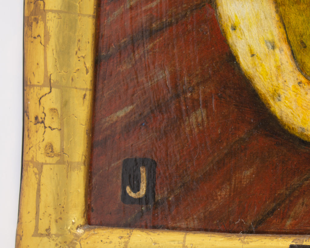 Jeff Sutherland “Slippery on the Bottom” Oil on Board Still Life Painting