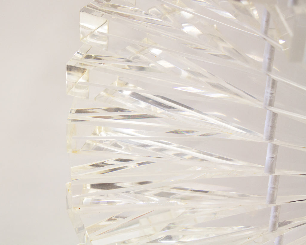 Vintage Acrylic Twist Pedestal