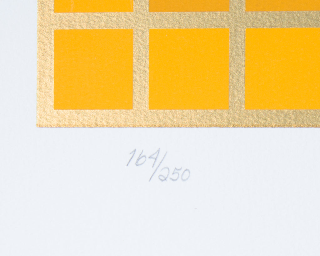 Victor Vasarely Signed “Mexico City” Op Art Serigraph Print