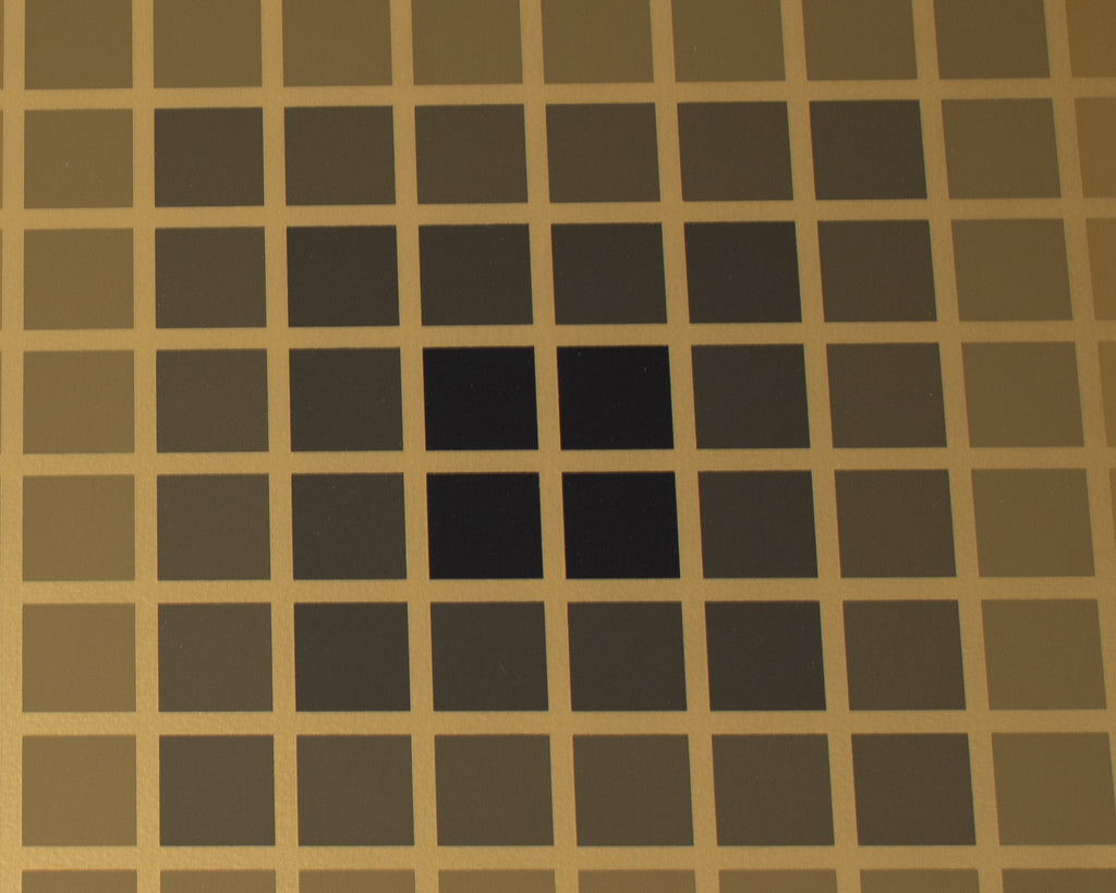 Victor Vasarely Signed “Mexico City” Op Art Serigraph Print
