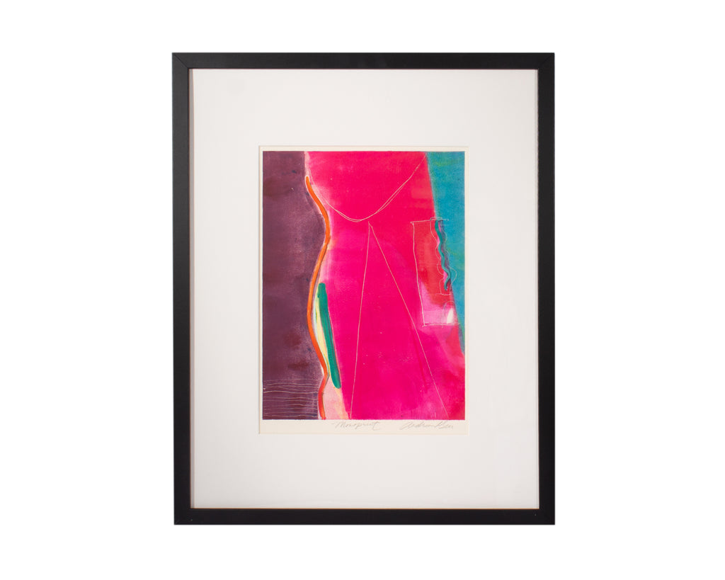 Andrea Geer Abstract Monoprint