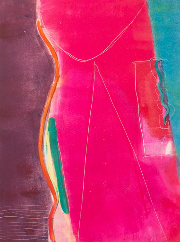 Andrea Geer Abstract Monoprint