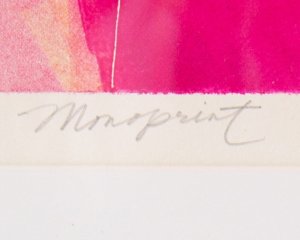 Andrea Geer Abstract Monoprint