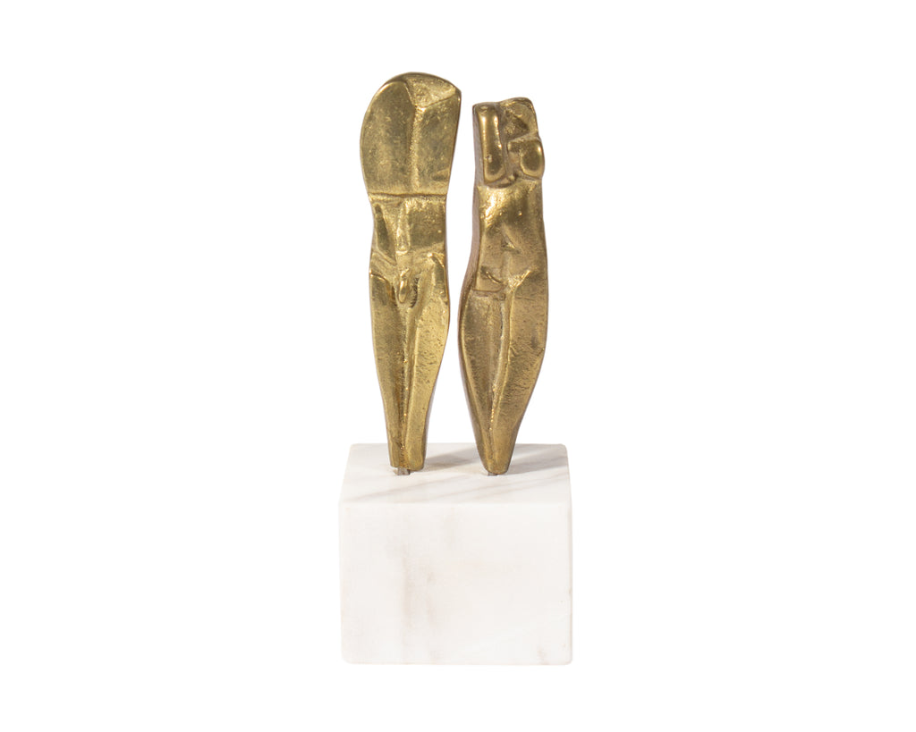 Ruth Kessler Vodicka Abstract Miniature Brass Sculpture