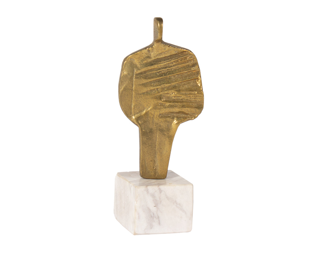 Ruth Kessler Vodicka Abstract Miniature Brass Sculpture