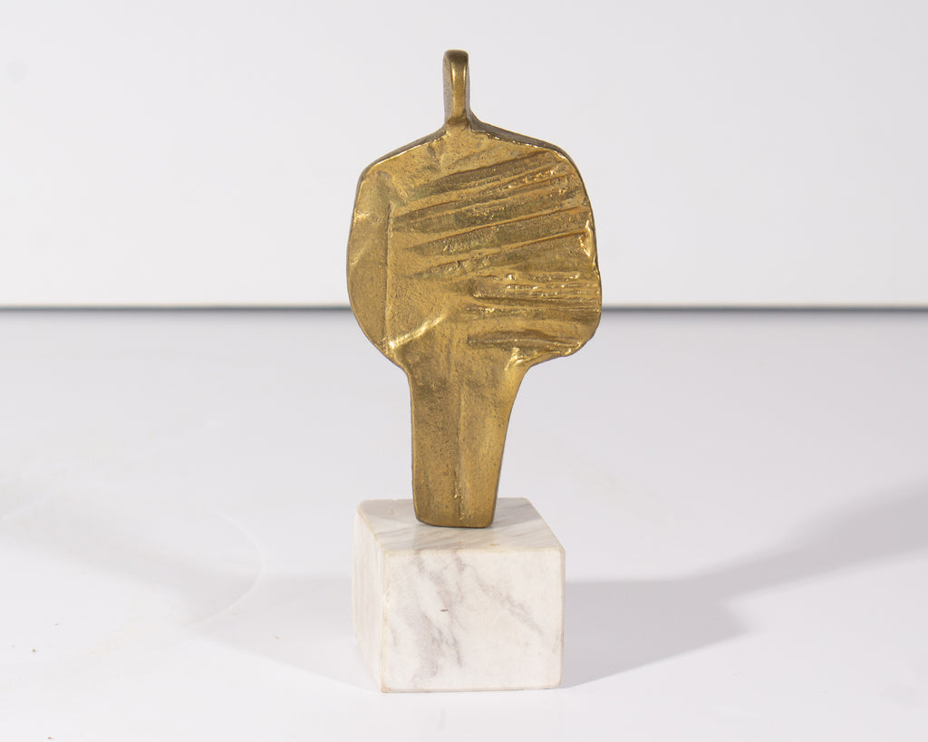 Ruth Kessler Vodicka Abstract Miniature Brass Sculpture