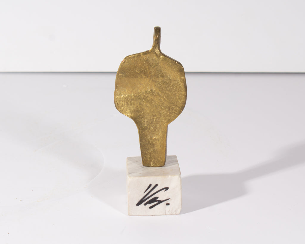 Ruth Kessler Vodicka Abstract Miniature Brass Sculpture